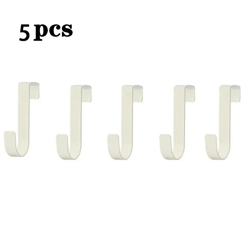Multi-Purpose Hooks: Kitchen & Door Hanging Rack
