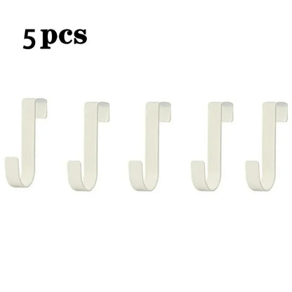 Multi-Purpose Hooks: Kitchen & Door Hanging Rack