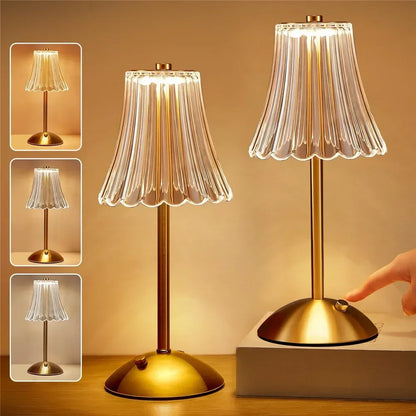 LED Table Lamp USB Touch Dimming Night Light