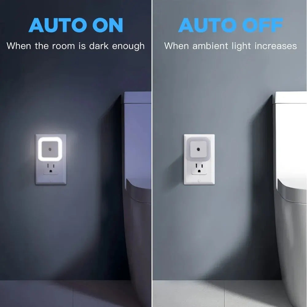 LED Induction Night Light - Auto On, Creative Design