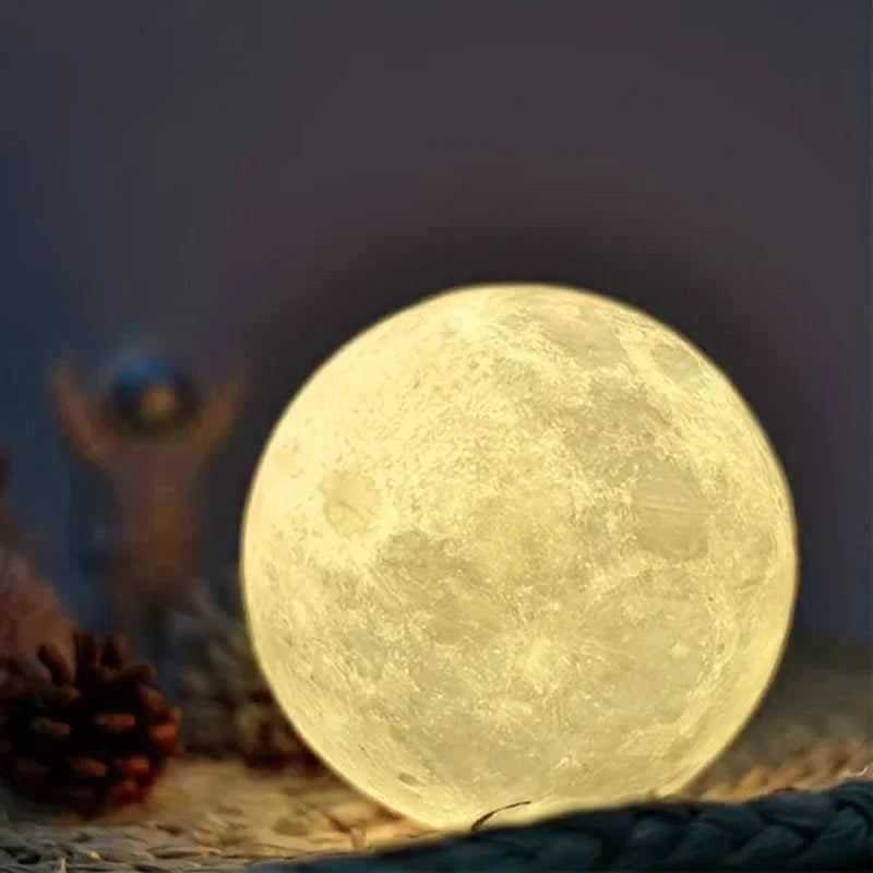 Moon Color Lamp LED Night Light - Starry Bedroom Decor