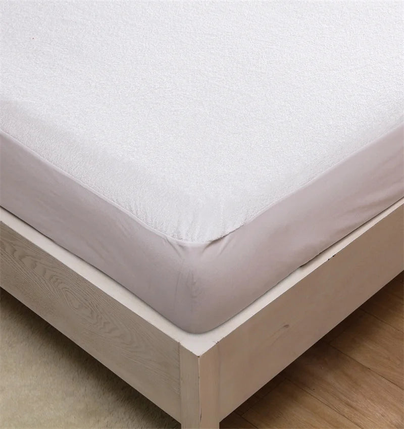 Waterproof Terry Cloth Mattress Protector - Queen/King