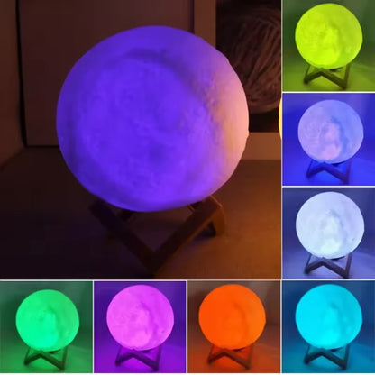 Moon Color Lamp LED Night Light - Starry Bedroom Decor