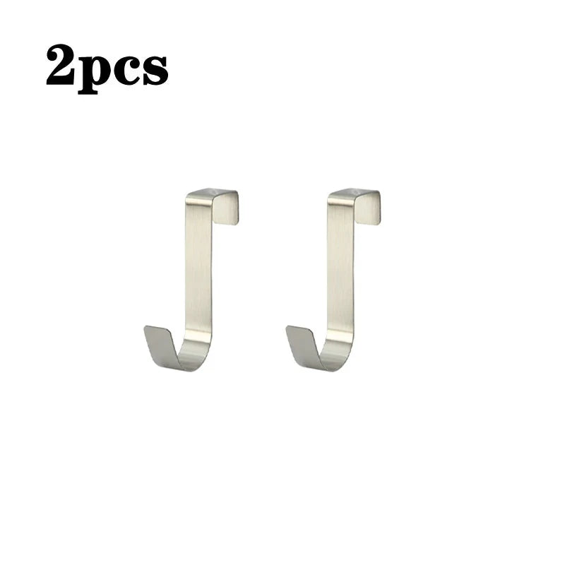 Multi-Purpose Hooks: Kitchen & Door Hanging Rack